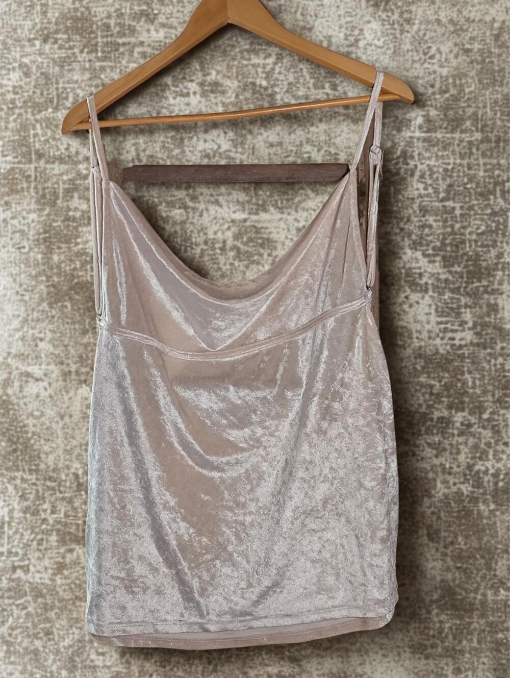 Intimately Free People  Velvet Cowl Neck Camisole